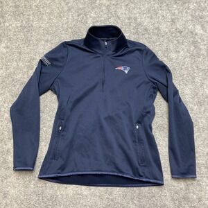New England Patriots Nike Golf Tour Performance Therma-Fit 1/4 Zip Pullover Sz L